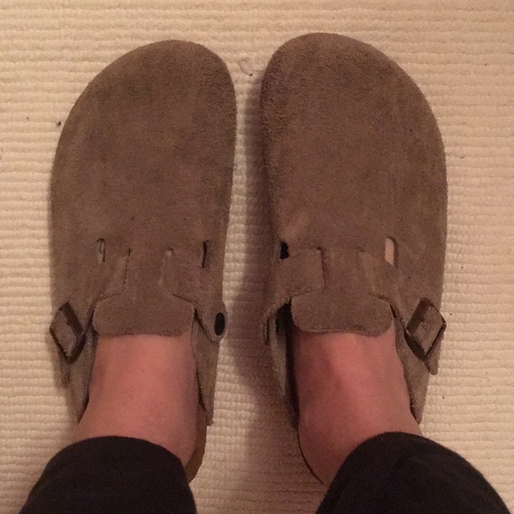 boston soft footbed suede leather